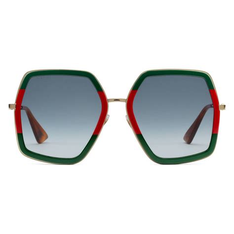 gucci white red green|green and red Gucci sunglasses.